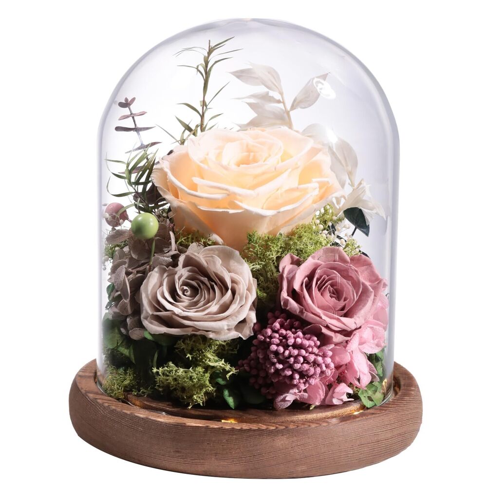 2508 Flowers for Delivery Preserved Rose Gifts for Her,Forever Real Roses